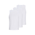 Jack & Jones Jack & Jones Men's Tank Top JACJONES Round Neck 3-Pack Solid White
