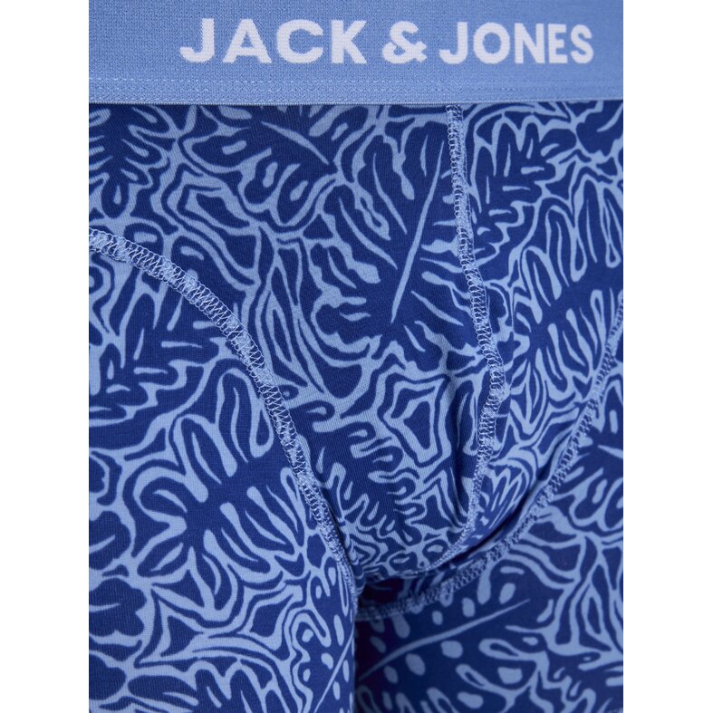 Jack & Jones Jack & Jones Heren Boxershorts Trunks JACEFRON 12-Pack Blauw/Donkerblauw/Zwart