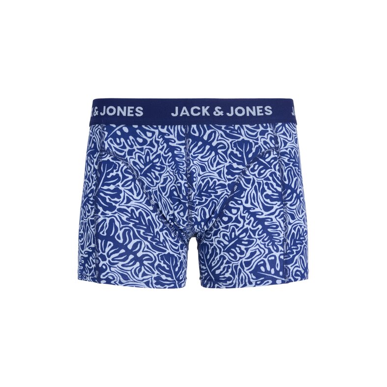 Jack & Jones Jack & Jones Heren Boxershorts Trunks JACEFRON 12-Pack Blauw/Donkerblauw/Zwart