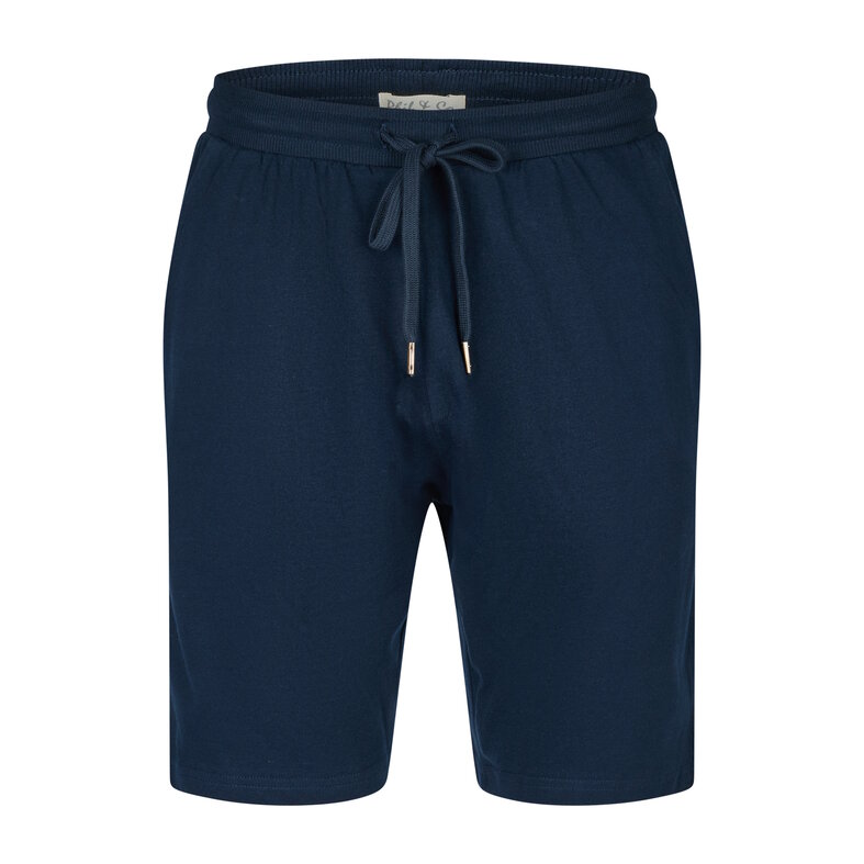 Phil & Co Phil & Co Heren Korte Pyjamabroek Donkerblauw