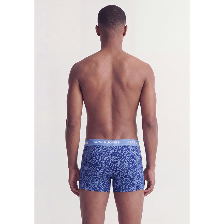 Jack & Jones Jack & Jones Heren Boxershorts Trunks JACEFRON 12-Pack Blauw/Donkerblauw/Zwart