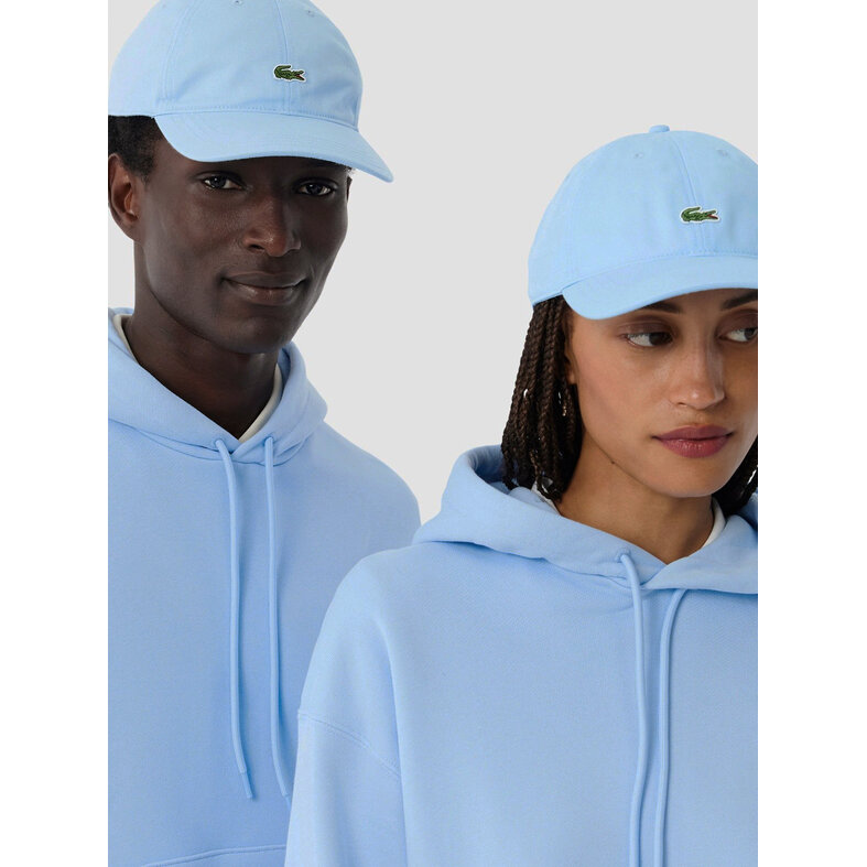 Lacoste Lacoste Unisex Dames / Heren Pet Baseball Cap Lichtblauw