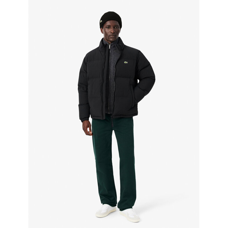Lacoste Lacoste Unisex Dames / Heren Giftbox Met Wollen Sjaal & Muts Zwart