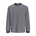 Jack & Jones Jack & Jones Men's Long-Sleeve T-Shirt JCOBARRON Dark Blue/White Striped