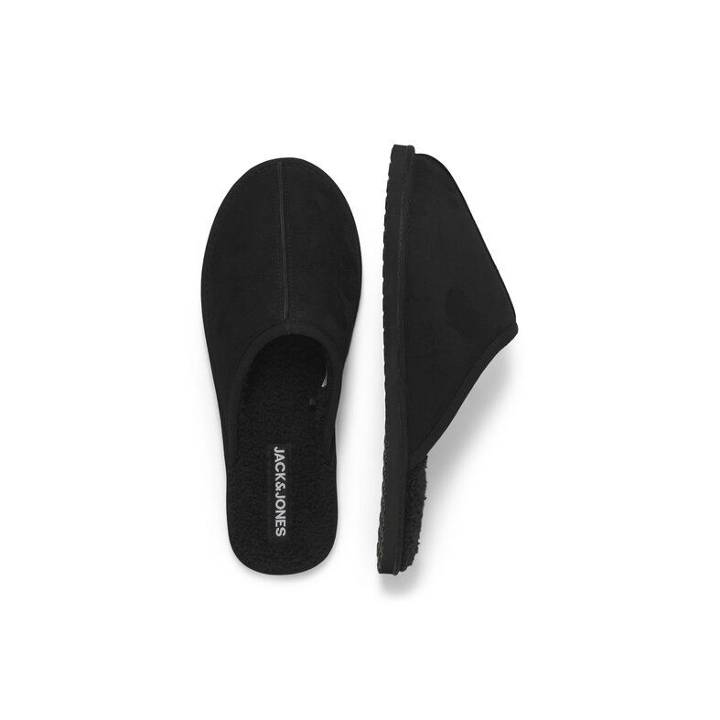 Jack & Jones Jack & Jones Heren Instap Pantoffel JFWDUDELY Microfiber Antraciet