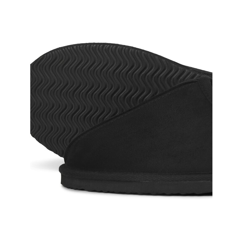 Jack & Jones Jack & Jones Heren Instap Pantoffel JFWDUDELY Microfiber Antraciet
