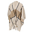 Sarlini Sarlini Dames Omslag Poncho Beige