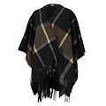Sarlini Sarlini Women's Wrap Poncho Black