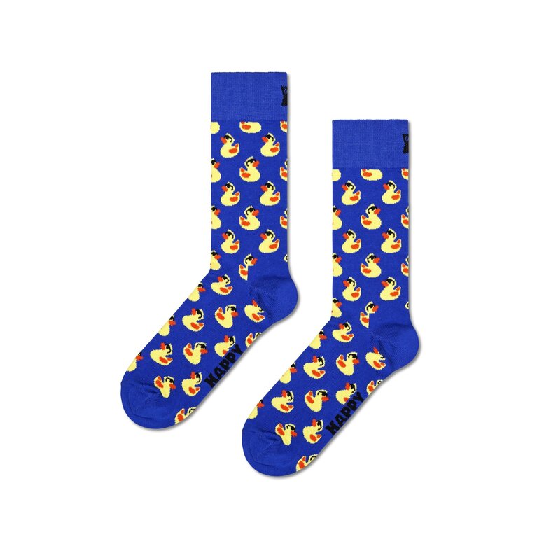 Happy Socks Happy Socks Women's/Men's Printed Socks Mix 5-Pack Blue/Dark Blue
