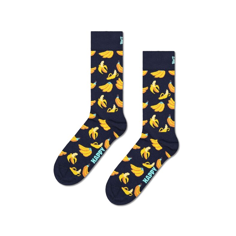 Happy Socks Happy Socks Women's/Men's Printed Socks Mix 5-Pack Blue/Dark Blue