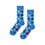 Happy Socks Happy Socks Women's/Men's Socks Big Dot 1 Pair Blue/Multicolor