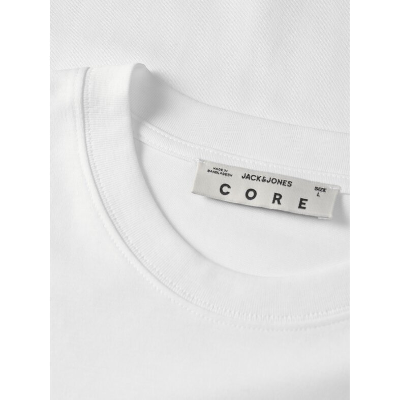 Jack & Jones Jack & Jones Heren Longsleeve T-Shirt JCOBARRON Wit Print