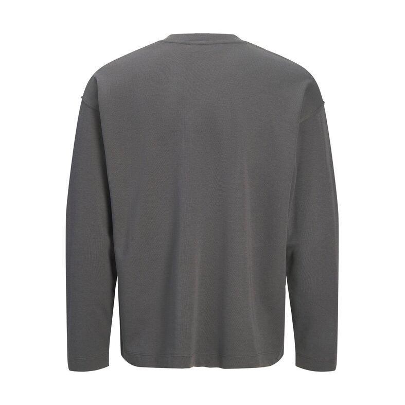 Jack & Jones Jack & Jones Heren Longsleeve T-Shirt JCOBARRON Grijs Print