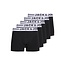 Jack & Jones Jack & Jones Heren Boxershorts Trunks JACSENSE 5-Pack Effen Zwart