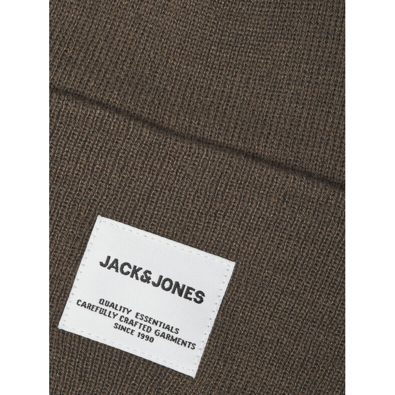 Jack & Jones Jack & Jones Men's JACLONG Knit Beanie Brown