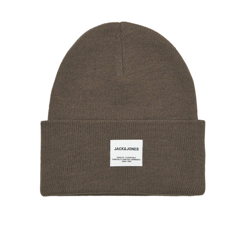 Jack & Jones Jack & Jones Men's JACLONG Knit Beanie Brown