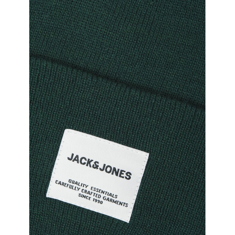 Jack & Jones Jack & Jones Heren Muts JACLONG Knit Beanie Groen/Blauw