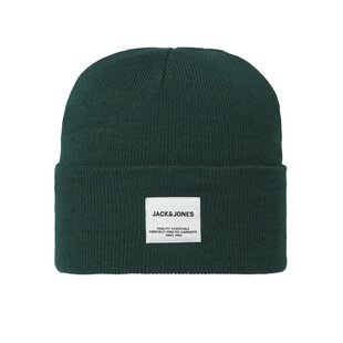 Jack & Jones Heren Muts JACLONG Knit Beanie Groen/Blauw