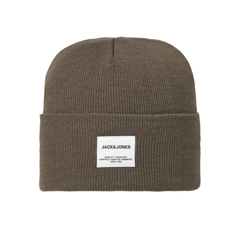 Jack & Jones Jack & Jones Men's JACLONG Knit Beanie Brown