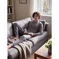 Jack & Jones Jack & Jones Heren Lounge Pyjama Set Lang Polyester Effen Grijs