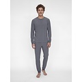 Jack & Jones Jack & Jones Heren Lounge Pyjama Set Lang Polyester Effen Grijs