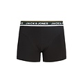 Jack & Jones Jack & Jones Heren Boxershorts Trunks JACSWAY 3-Pack Effen Donkergroen/Donkergrijs/Zwart