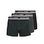 Jack & Jones Jack & Jones Men's Boxer Shorts Trunks JACSWAY 3-Pack Solid Dark Green/Dark Gray/Black