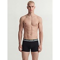 Jack & Jones Jack & Jones Heren Boxershorts Trunks JACSWAY 3-Pack Effen Donkergroen/Donkergrijs/Zwart