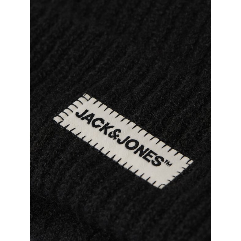 Jack & Jones Jack & Jones Heren Muts JACCOLTON Beanie Zwart