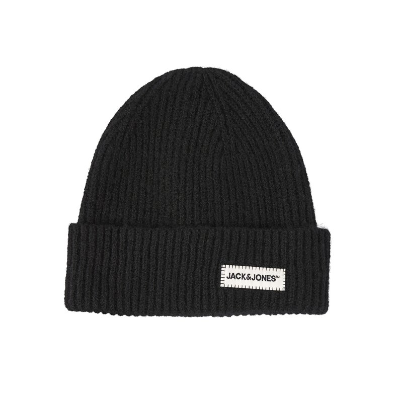 Jack & Jones Jack & Jones Heren Muts JACCOLTON Beanie Zwart