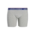 Jack & Jones Jack & Jones Men's Plus Size Boxer Shorts Trunks JACSWAY 3-Pack Solid Gray/Blue/Dark Blue