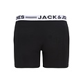 Jack & Jones Jack & Jones Men's Plus Size Boxer Shorts Trunks JACSENSE 5-Pack Solid Black