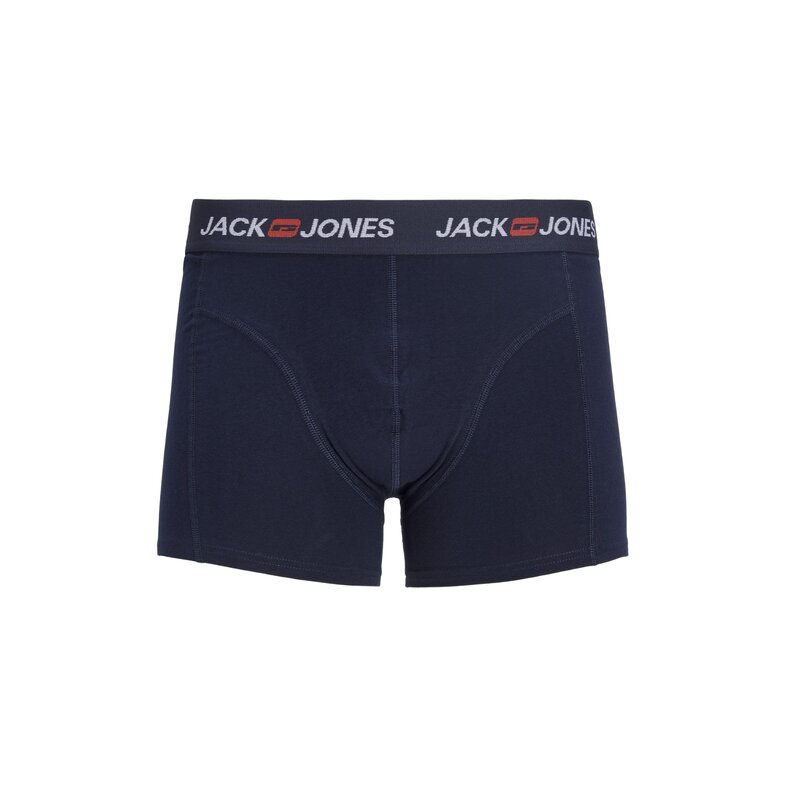 Jack & Jones Jack & Jones Heren Boxershorts Trunks JACCORP 7-Pack Grijs/Donkerblauw/Zwart