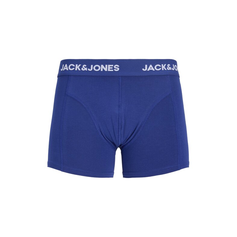 Jack & Jones Jack & Jones Heren Boxershorts Trunks JACHENDO 5-Pack Blauw/Groen Bladeren Print