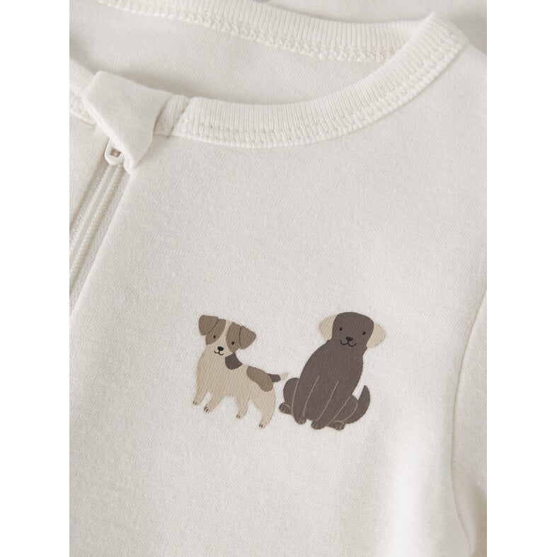Name It Name It Baby Pajamas NBMNIGHTSUIT DOG Zip Sleepset 2-Pack Dog Print