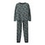 Name It Name It Jongens Lange Pyjama Set NKMNIGHTSET Voetbal Print Grijs