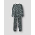 Name It Name It Boys' Long Pajama Set NKMNIGHTSET Soccer Print Gray