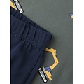 Name It Name It Boys' Long Pajama Set NMMNIGHTSET Gray/Dark Blue Excavator Print