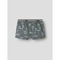 Name It Name It Boys' Boxer Shorts Trunks NKMBOXER KICK OFF 3-Pack Soccer Print Gray/Blue
