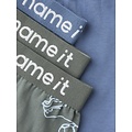 Name It Name It Jongens Boxershorts Trunks NKMBOXER KICK OFF 3-Pack Voetbal Print Grijs/Blauw