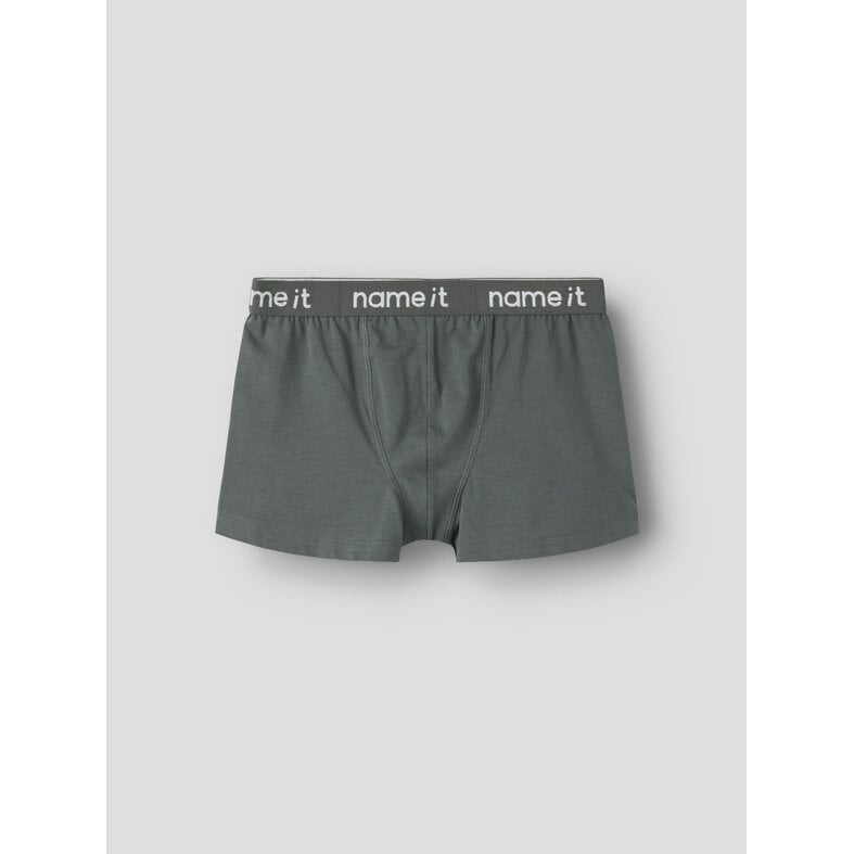Name It Name It Boys' Boxer Shorts Trunks NKMBOXER KICK OFF 3-Pack Soccer Print Gray/Blue