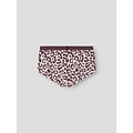 Name It Name It Meisjes Hipsters NKFHIPSTER LEO 3-Pack Mauve/Roze Effen/Luipaard Print