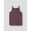 Name It Name It Girls' Shirt Top NKFSTRAP LEO 2-Pack Solid Mauve/Leopard Print