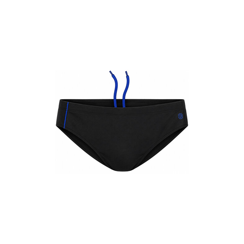 Ten Cate Ten Cate Heren Zwemslip Effen Zwart/Blauw