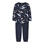 Name It Name It Boys' Long Pajama Set NMMNIGHTSET DINO Dark Blue Dinosaur Print