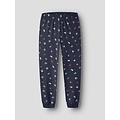 Name It Name It Dames/Heren Kerst Pyjama Set Lang NANVISMAS Donkerblauw