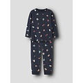 Name It Name It Jongens/Meisjes Kinder Kerst Pyjama Set NMNVISMAS Donkerblauw