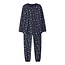 Name It Name It Dames/Heren Kerst Pyjama Set Lang NANVISMAS Donkerblauw