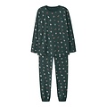 Name It Name It Dames/Heren Kerst Pyjama Set Lang NANVISMAS Groen