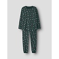 Name It Name It Dames/Heren Kerst Pyjama Set Lang NANVISMAS Groen